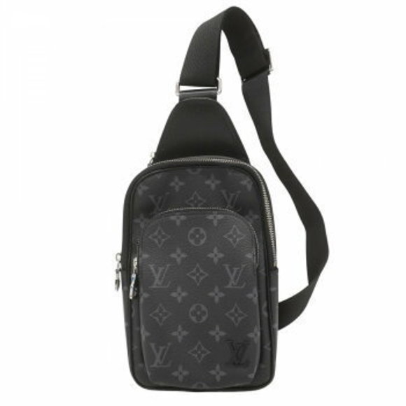 Louis Vuitton Body Bag Eclipse Black Avenue Sling PM Black - Picture 1 of 6